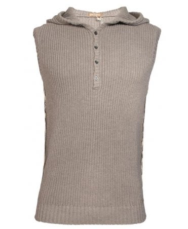 Galliano Knited Hooded Gilet Side Panel