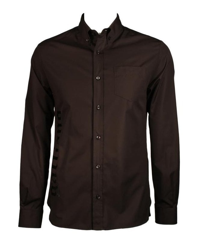 Galliano Shirt With Brand Print Front