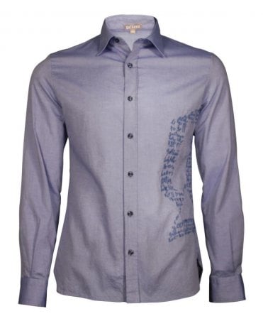 Galliano Shirt With Large Logo On Side