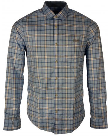 Hugo Boss Shirt Stretch Poplin Check