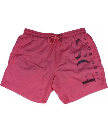 Hugo Boss Shorts Beach Large Logo Print