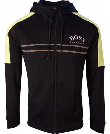 Hugo Boss Top Hoodie Panel Zipper