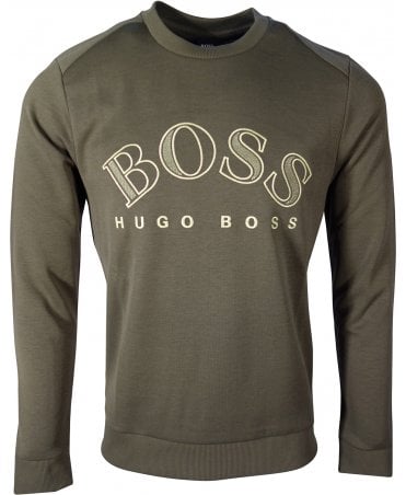 Hugo Boss Top Tonal Panel Logo Front
