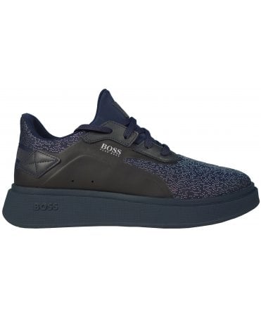 Hugo Boss Trainers Canvas Body Logo Side