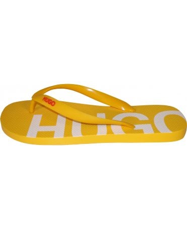 Hugo Thong/flipflop Large Instep Logo