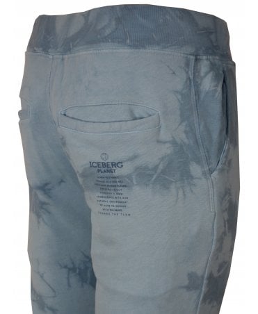 Iceberg Bottoms Tyedye Logo Emb Left Leg