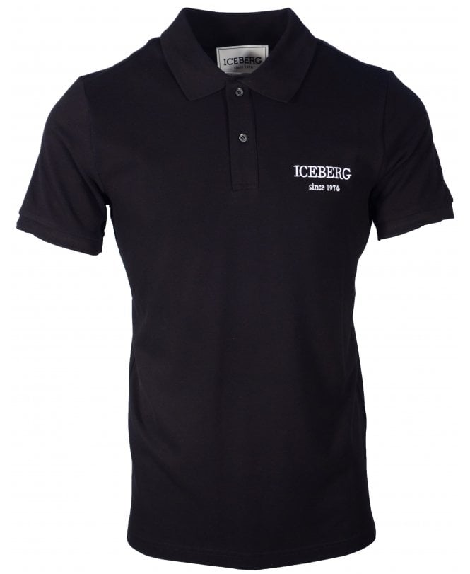 Iceberg Polo Pique Emb Logo Chest