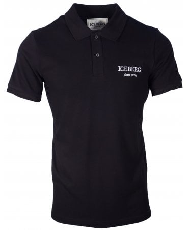 Iceberg Polo Pique Emb Logo Chest