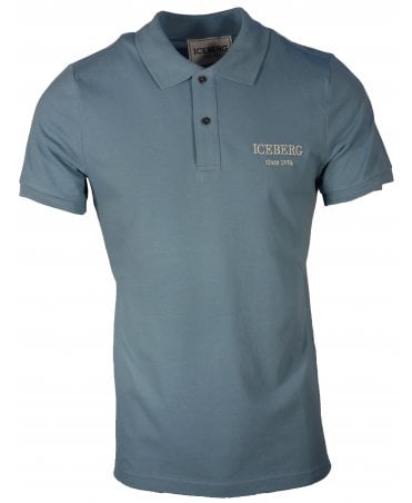 Iceberg Polo Pique Emb Logo Chest