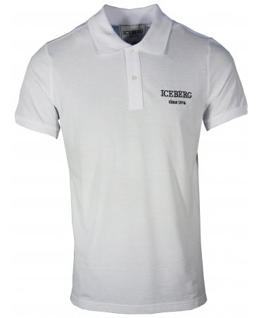 Iceberg Polo Pique Emb Logo Chest