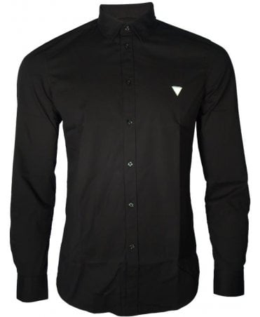 Iceberg Shirt Cotton Poplin With Stretch