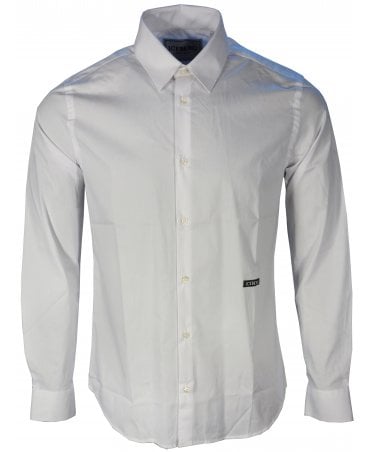 Iceberg Shirt Poplin Fabric Logo Front