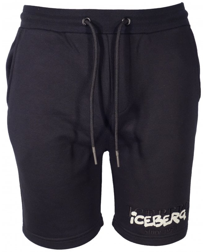 Iceberg Shorts Sweat Emb/print Logo Leg