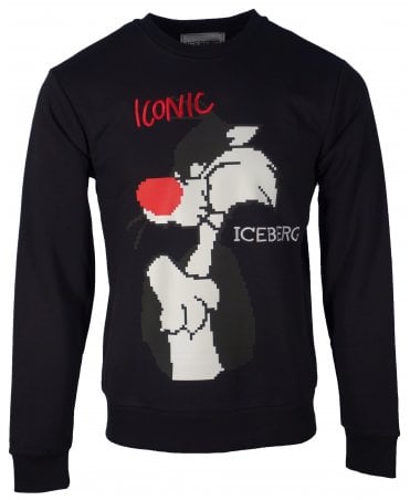 Iceberg Sweat Icon Cartoon/logo Print/em