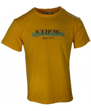 Iceberg T-shirt Beach Logo Front Chest
