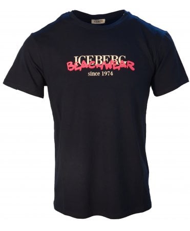 Iceberg T-shirt Beach Logo Front Chest