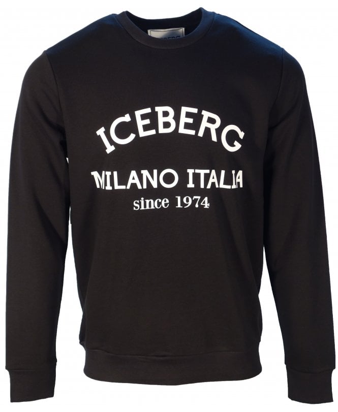 Iceberg Top/sweat Brand Logo Print Front