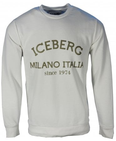 Iceberg Top/sweat Brand Logo Print Front