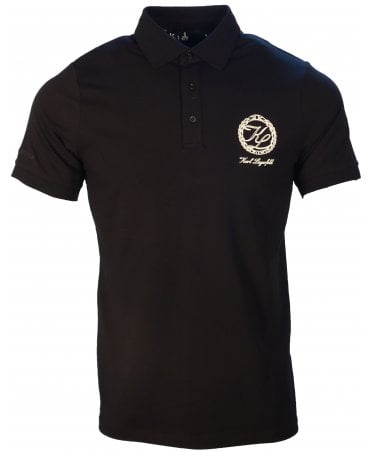 Karl Lagerfeld Polo Jersey Logo Chest