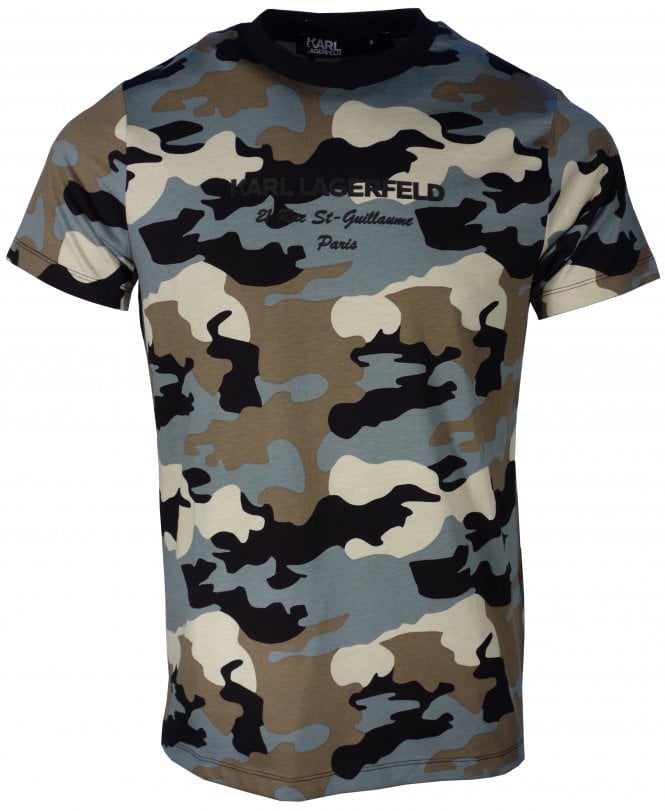 Karl Lagerfeld Karl Largerfeld T-shirt Camo Body