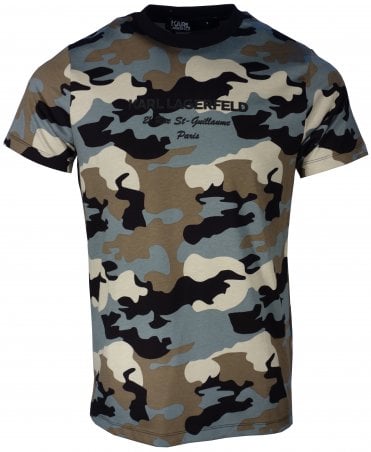 Karl Largerfeld T-shirt Camo Body