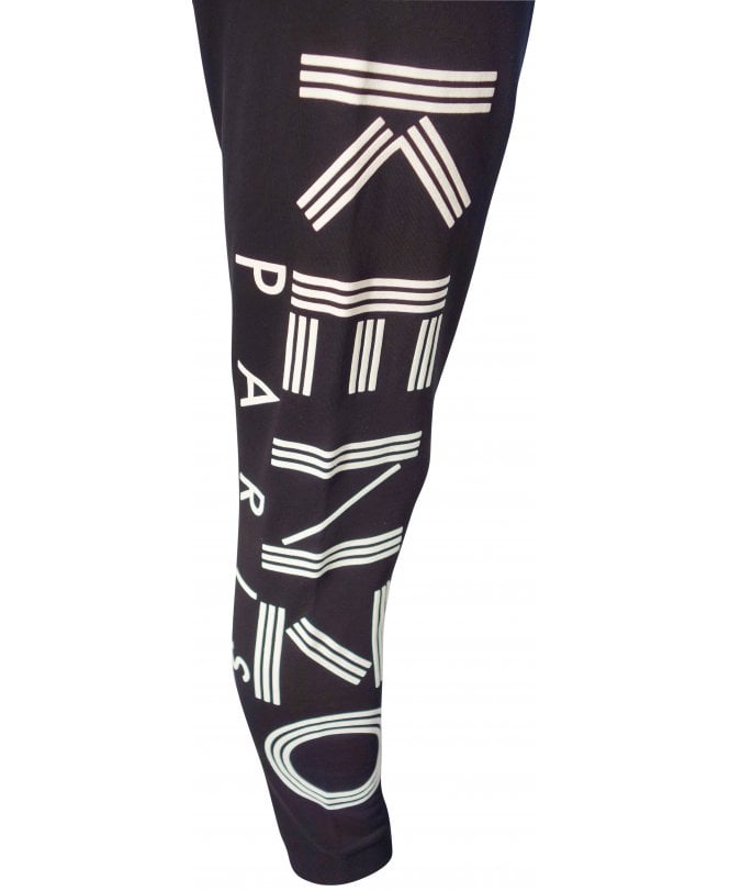 Kenzo Bottoms Logo Print Right Leg