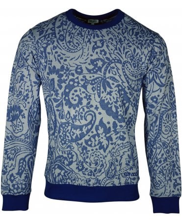 Kenzo Knit Jaquard Paisley Pattern
