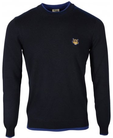 Kenzo Knitwear Small Tiger Face Logo