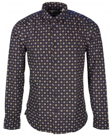 Kenzo Shirt All Over Pattern Logo Side
