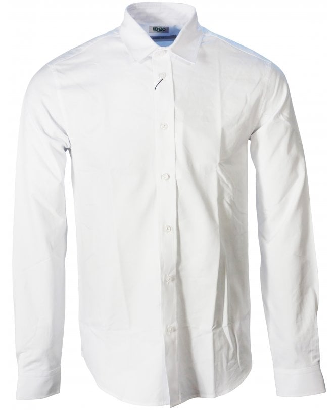 Kenzo Shirt Applque Embroidery Logo Back