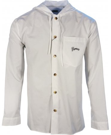Kenzo Shirt Hooded Logo Front/back
