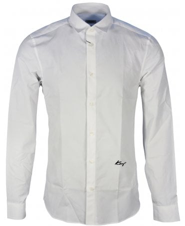 Kenzo Shirt Signature Embroidery Logo