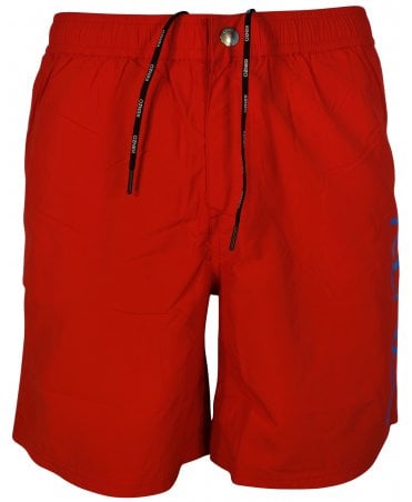Kenzo Shorts Beachwear Logo Left Leg Lng