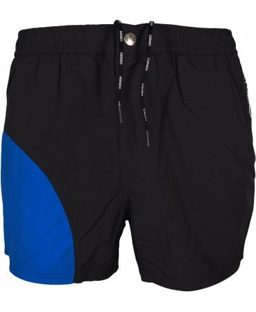 Kenzo Shorts Beachwear Panel/logo Leg