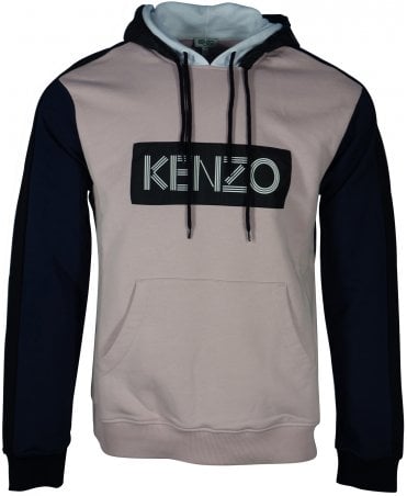Kenzo Top Hooded Panel Detail Logo Front