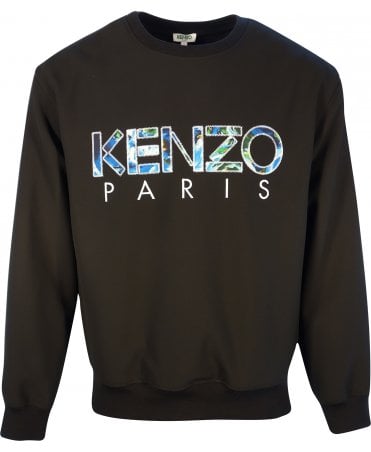 Kenzo Top Pocket Sweat Camo Kenzo Logo