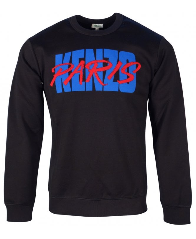 Kenzo Top Sweat Print Logo Front