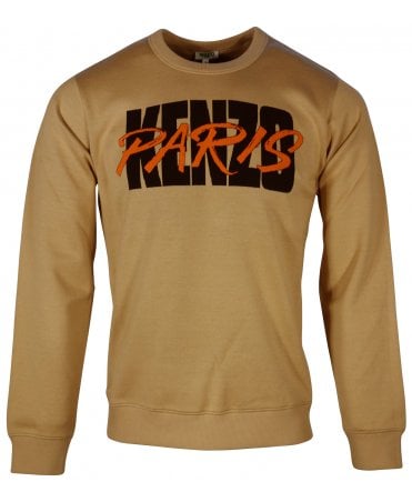 Kenzo Top Sweat Kenzo Print Logo Front