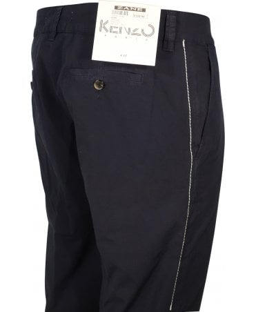 Kenzo Trousers Stretch Canvas Chino