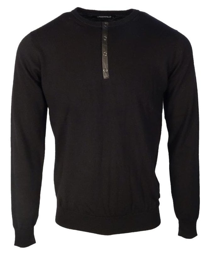 Karl Lagerfeld Lagerfeld Knitwear Stud Fastening Crew