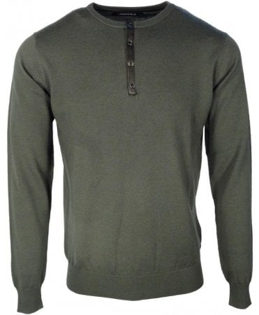 Lagerfeld Knitwear Stud Fastening Crew