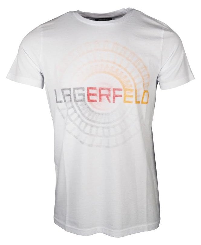 Karl Lagerfeld Lagerfeld T-shirt Reverse Print Logo