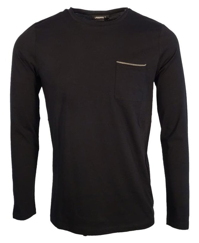 Karl Lagerfeld Lagerfeld Top Long Sleeve T With Pocket