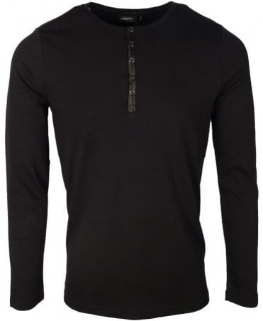 Lagerfeld Top Long Sleeve Tee Stud Front