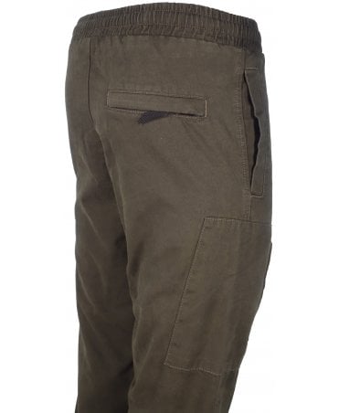 Ma Strum Cargo Pants Cuff Leg Canvas Gab