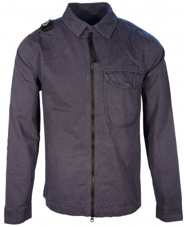 Ma Strum Overshirt Zip Up Canvas Gab