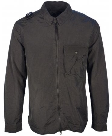 Ma.strum Overshirt Zipper Washed Shell