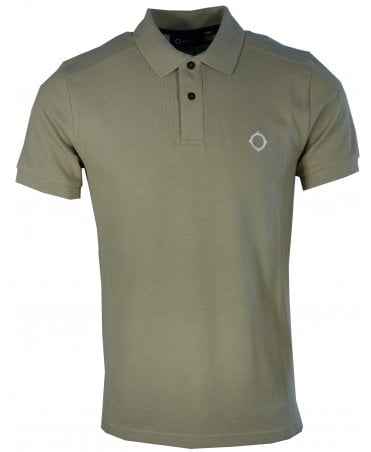 Ma Strum Polo Washed Pique Icon Logo