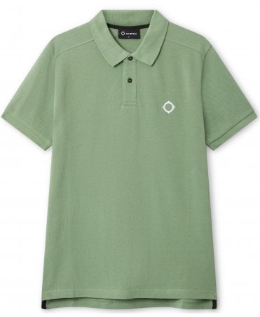 Ma Strum Polo Washed Pique Icon Logo
