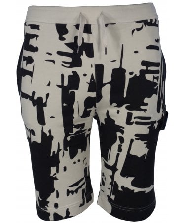 Ma.strum Shorts All Over Camo Logo Leg